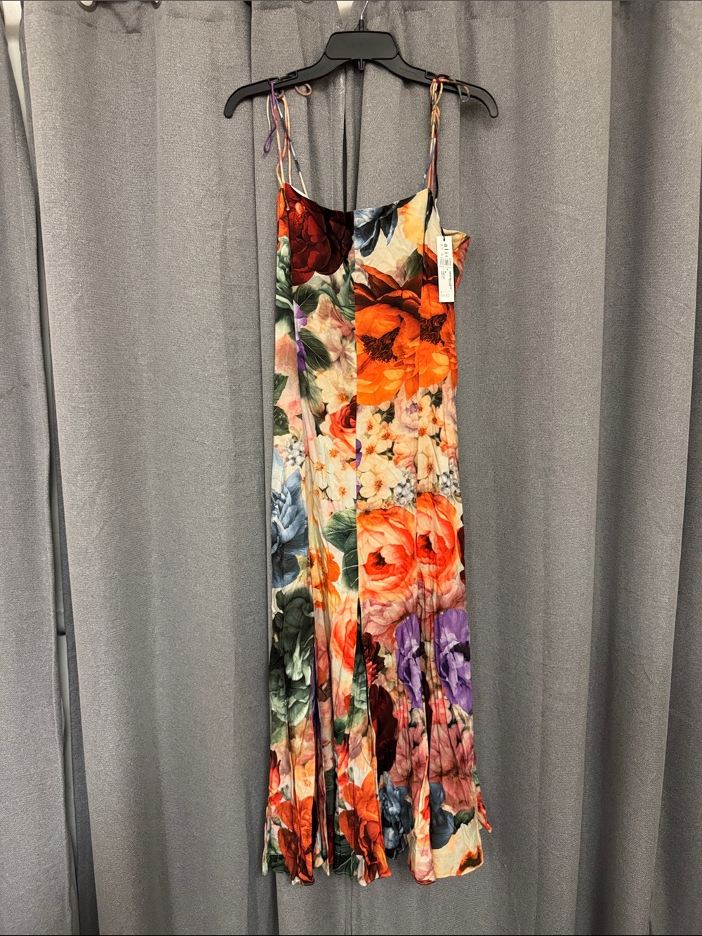 Alice+Olivia Floral Slip Maxi Dress in Multi-Color